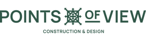 Points of View Constructions branded main Logo
